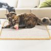 Cat Scratching Mat Natural Sisal Anti-Slip Mat Horizontal Cat Floor Scratching Pad Rug 
Kitten Play Toys Protect Carpets Sofas Furniture