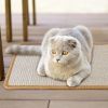 Cat Scratching Mat Natural Sisal Anti-Slip Mat Horizontal Cat Floor Scratching Pad Rug 
Kitten Play Toys Protect Carpets Sofas Furniture