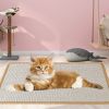 Cat Scratching Mat Natural Sisal Anti-Slip Mat Horizontal Cat Floor Scratching Pad Rug 
Kitten Play Toys Protect Carpets Sofas Furniture