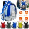 Pet Backpack Carrier Ventilate Transparent Backpack Travel Breathable Astronaut Cat Carrier For Puppies Cats Dogs Under 13LBS